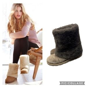 Ugg Patten Cozy Women's Shearling Boots - Brown Size 9